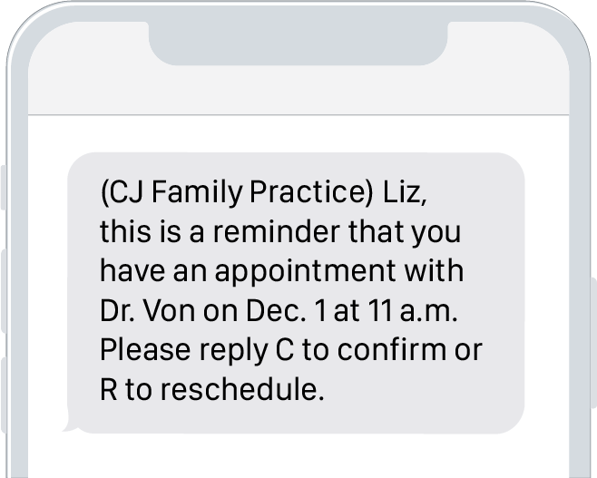 Sample Text Message