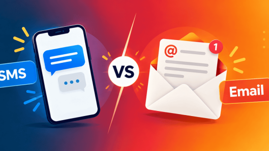 SMS marketing versus email marketing comparison