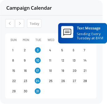 Campaign calendar