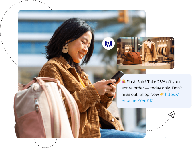 MMS messages for ecommerce